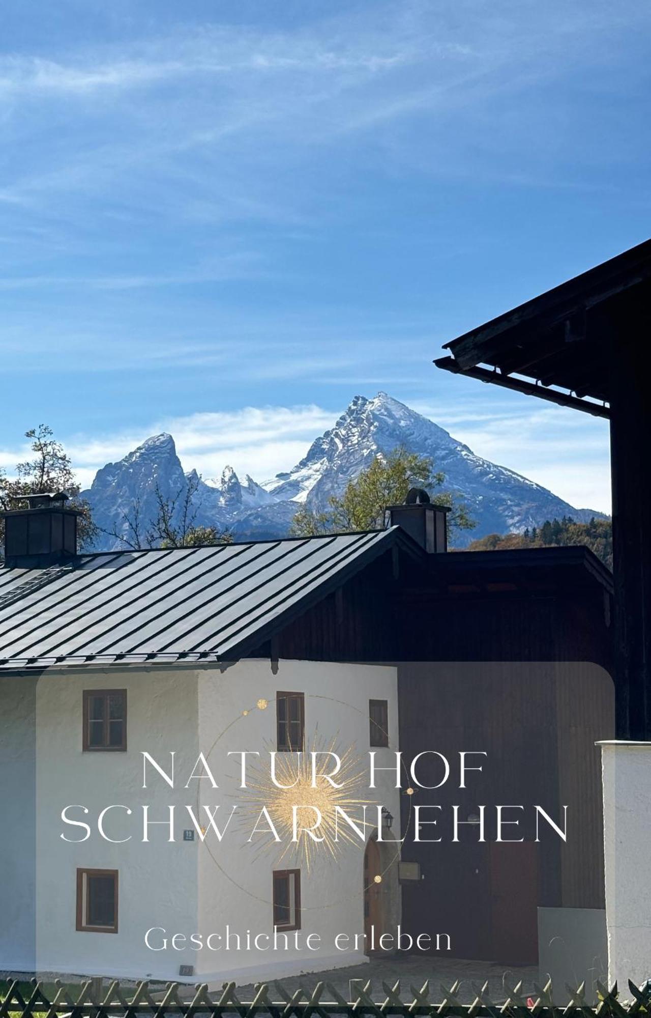 Natur Hof Schwarnlehen Berchtesgaden Exteriör bild